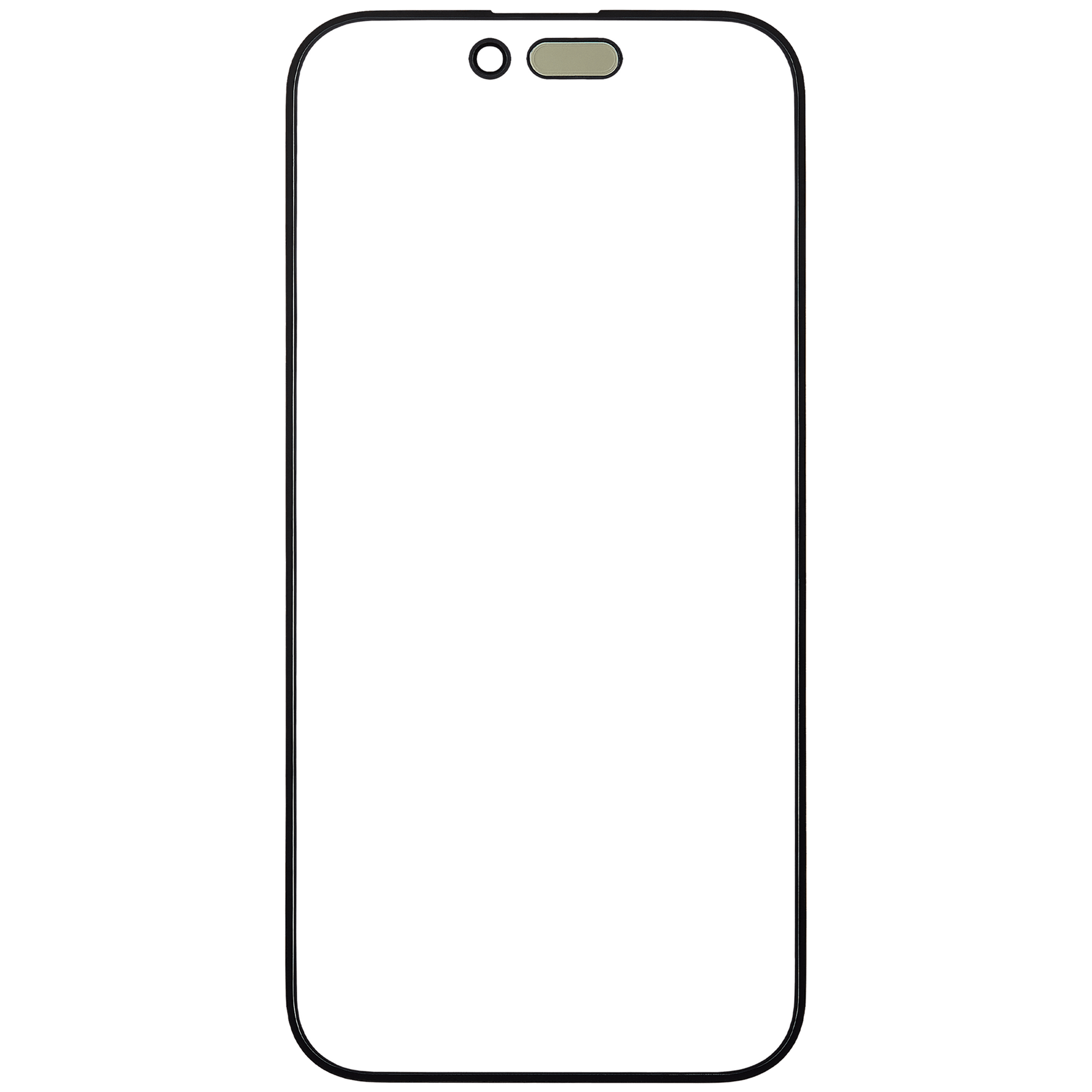 2 in 1 (Glass + OCA Pre-Installed) Compatible For iPhone 15 Pro (OCA Master) (2 Pack)