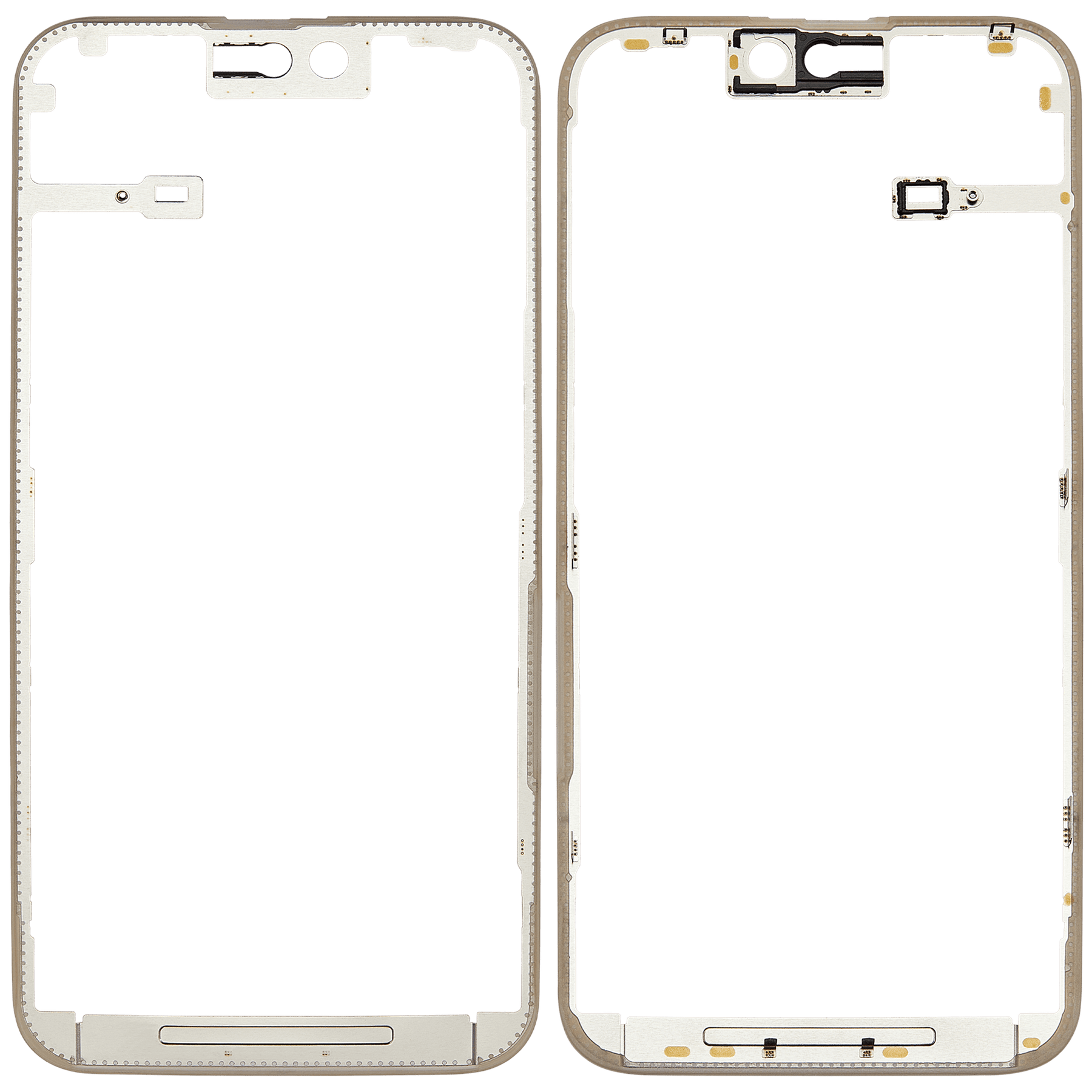 LCD Frame Without Glue Compatible For iPhone 15 Pro Max