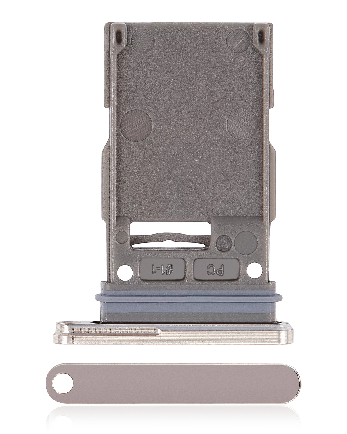 Single Sim Card Tray Replacement Compatible For Samsung Galaxy Z Fold 4 (F936) (Beige)