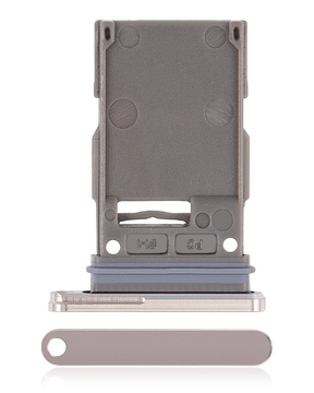 Single Sim Card Tray Replacement Compatible For Samsung Galaxy Z Fold 4 (F936) (Beige)