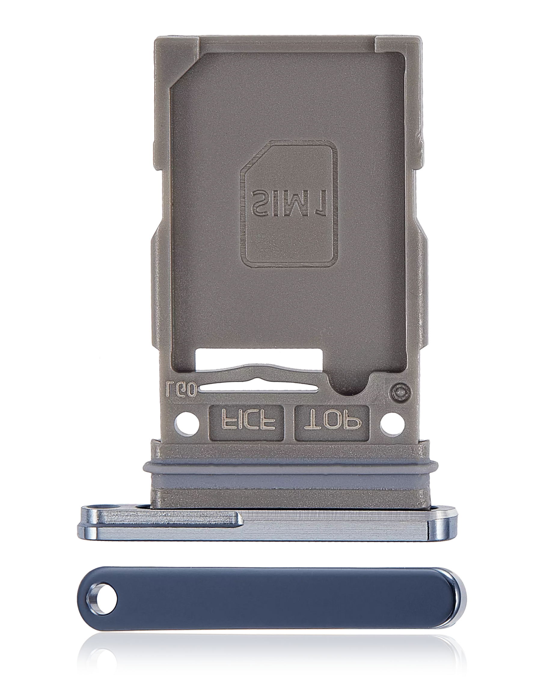 Single Sim Card Tray Replacement  Compatible For Samsung Galaxy Z Fold 4 (F936) (Graygreen)