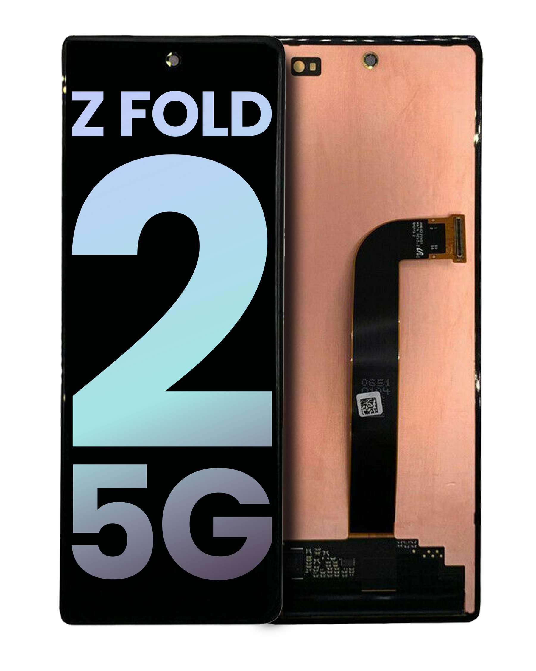 Replacement Outer OLED Assembly Compatible For Samsung Galaxy Z Fold 2 5G (Service Pack) (All Colors)