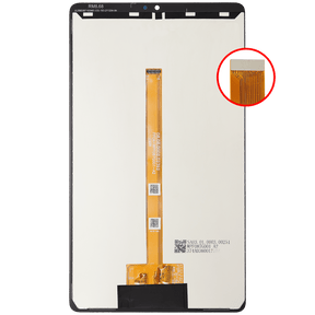 Replacement LCD Assembly Without Frame Compatible For Samsung Galaxy Tab A9 (X110) (2023) (Refurbished) (Black)