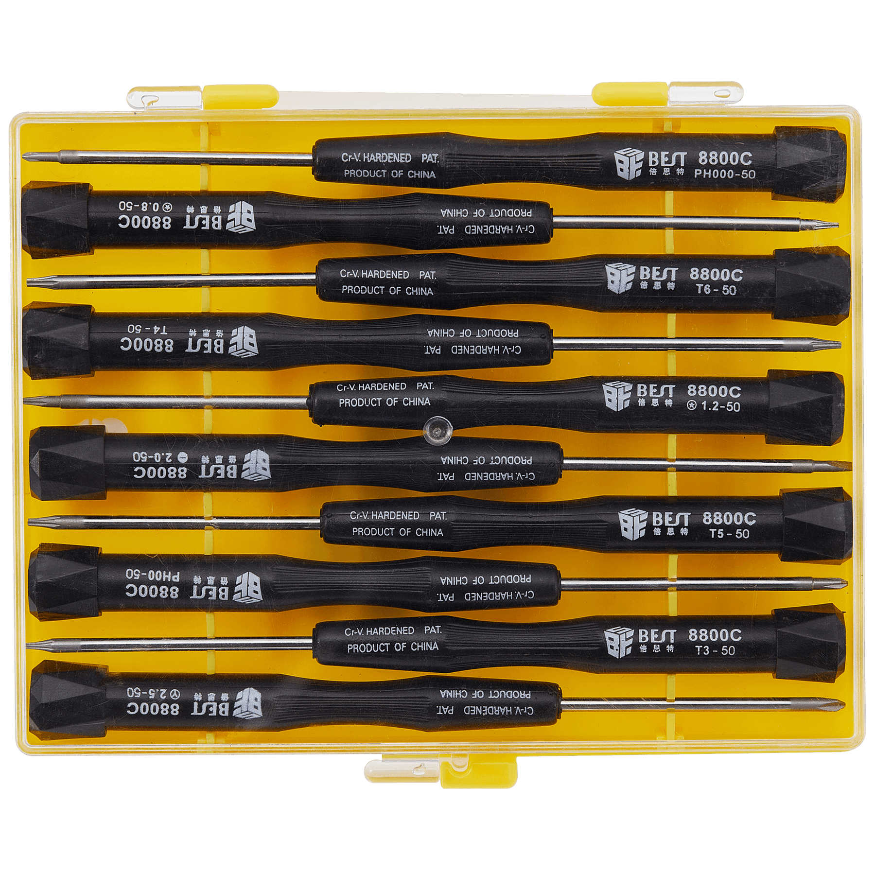 Precision Screwdriver Set (Bst-8800) (10 in 1) (Best)