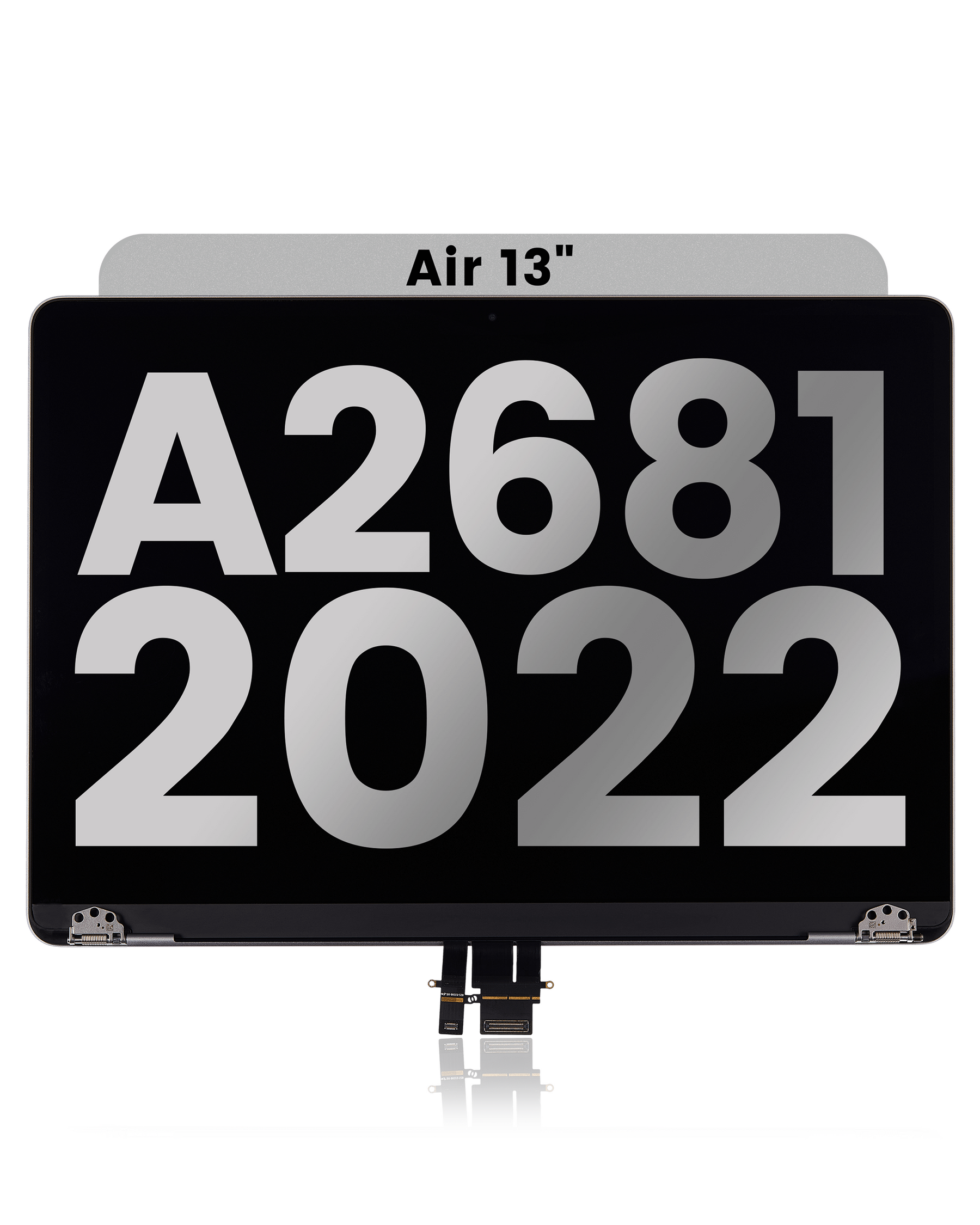 Complete LCD Display Assembly Compatible For MacBook Air 13" (A2681 / Mid 2022) (Aftermarket - Regate) (Space Gray)