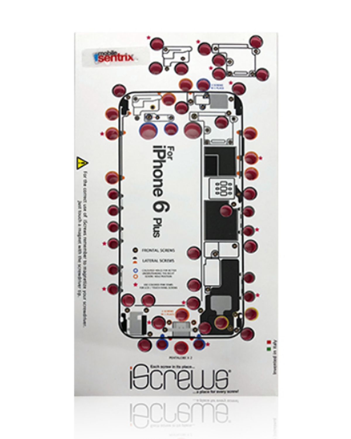 iScrews Position Mat Compatible For iPhone 6 Plus (dottorpod)