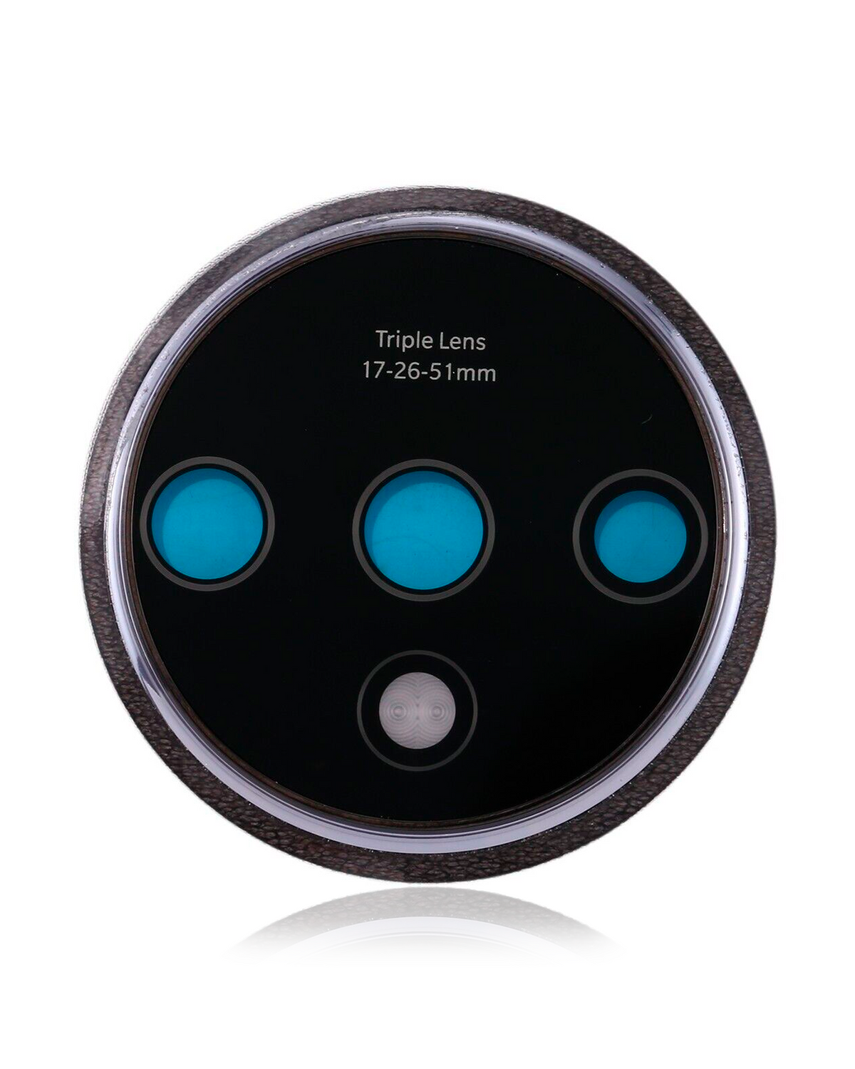 Replacement Back Camera Lens Compatible For OnePlus 7T (Genuine OEM) (Frosted Silver)