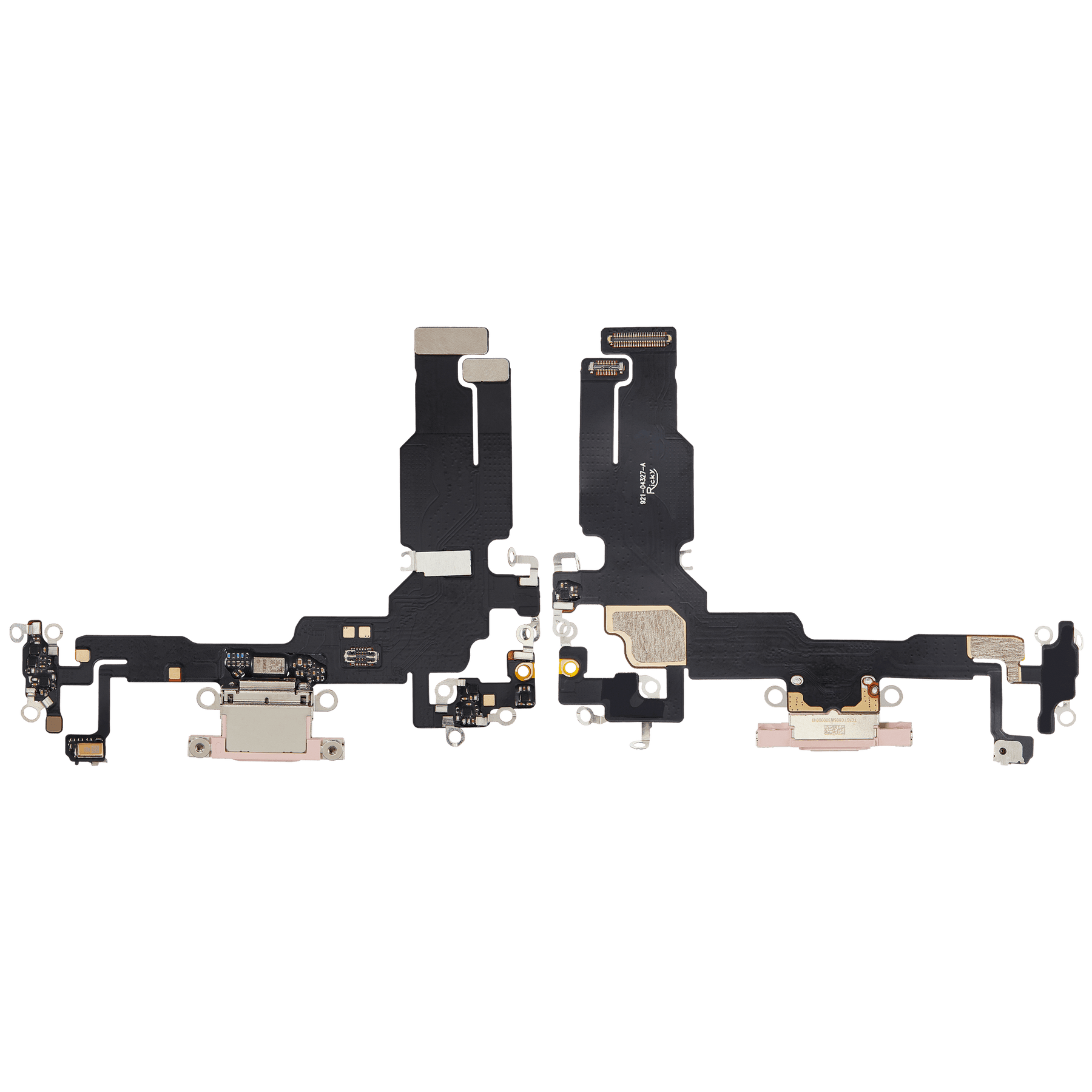 Charging Port Flex Cable Compatible For iPhone 15 (Aftermarket Plus) (Pink)