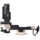 Charging Port Flex Cable Compatible For iPhone 15 (Aftermarket Plus) (Pink)