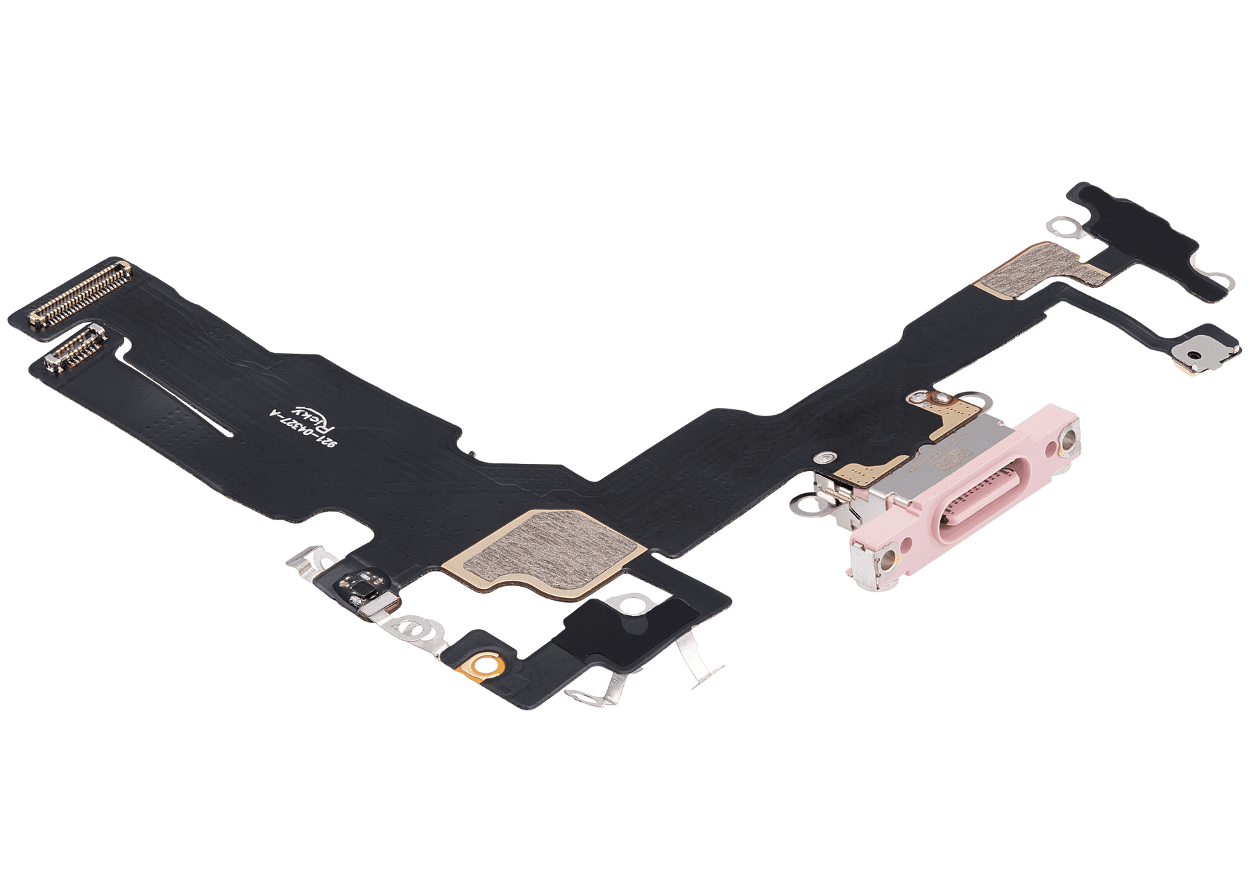 Charging Port Flex Cable Compatible For iPhone 15 (Aftermarket Plus) (Pink)