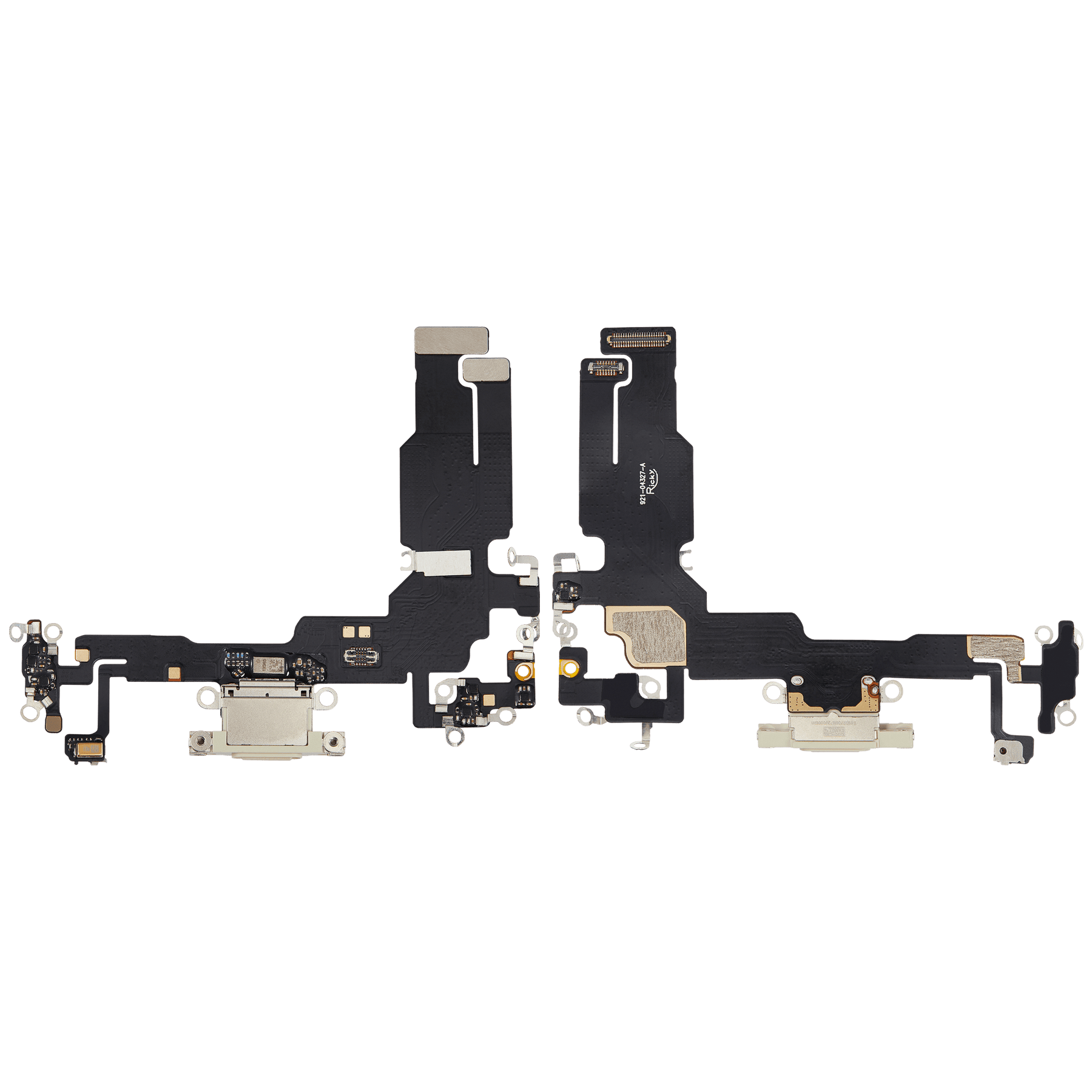 Charging Port Flex Cable Compatible For iPhone 15 (Aftermarket Plus) (Yellow)