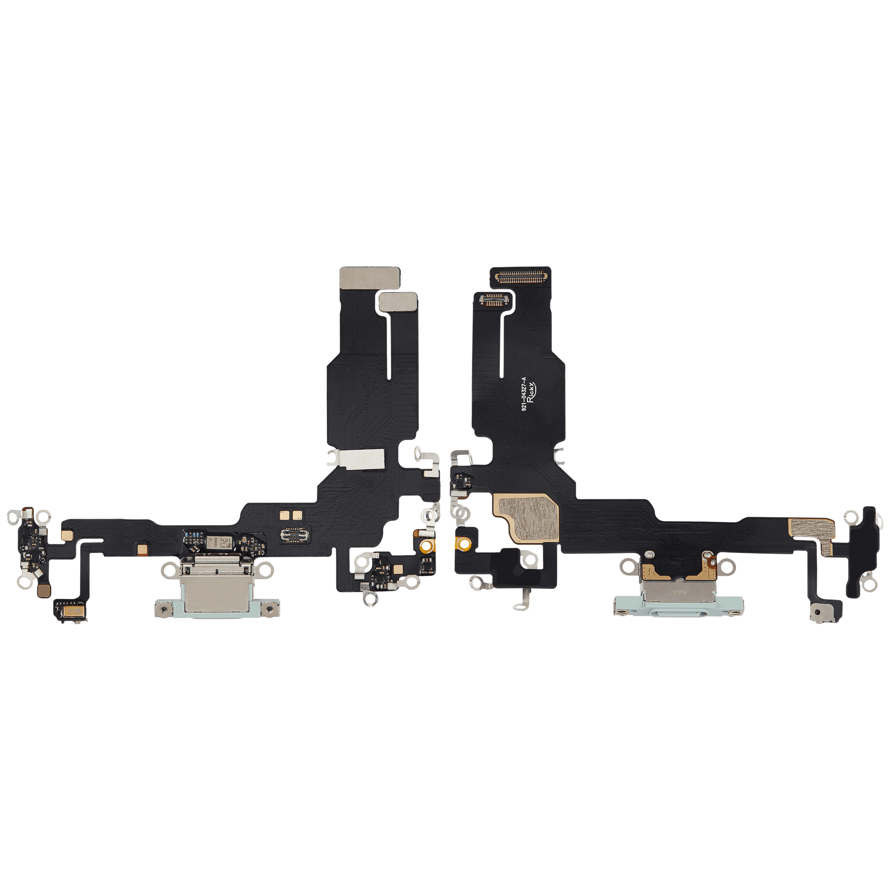 Charging Port Flex Cable Compatible For iPhone 15 (Aftermarket Plus) (Green)