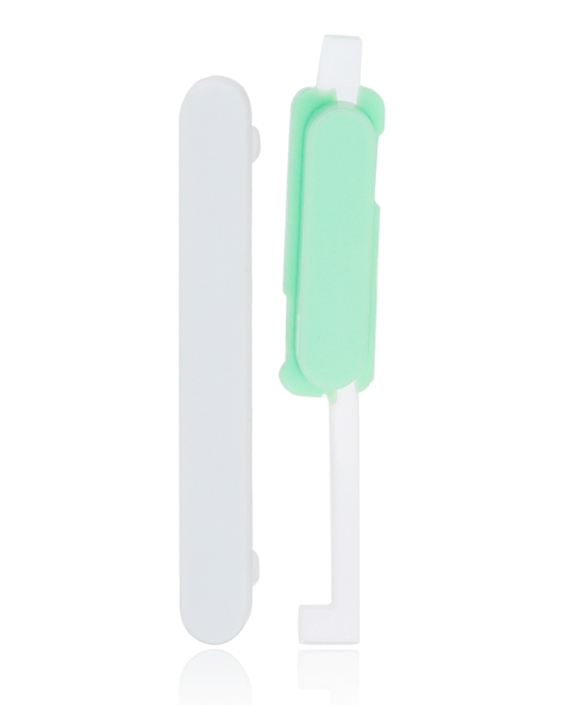 Hard Buttons (Power / Volume) Compatible For Google Pixel 4A 5G Replacement (Clearly White)