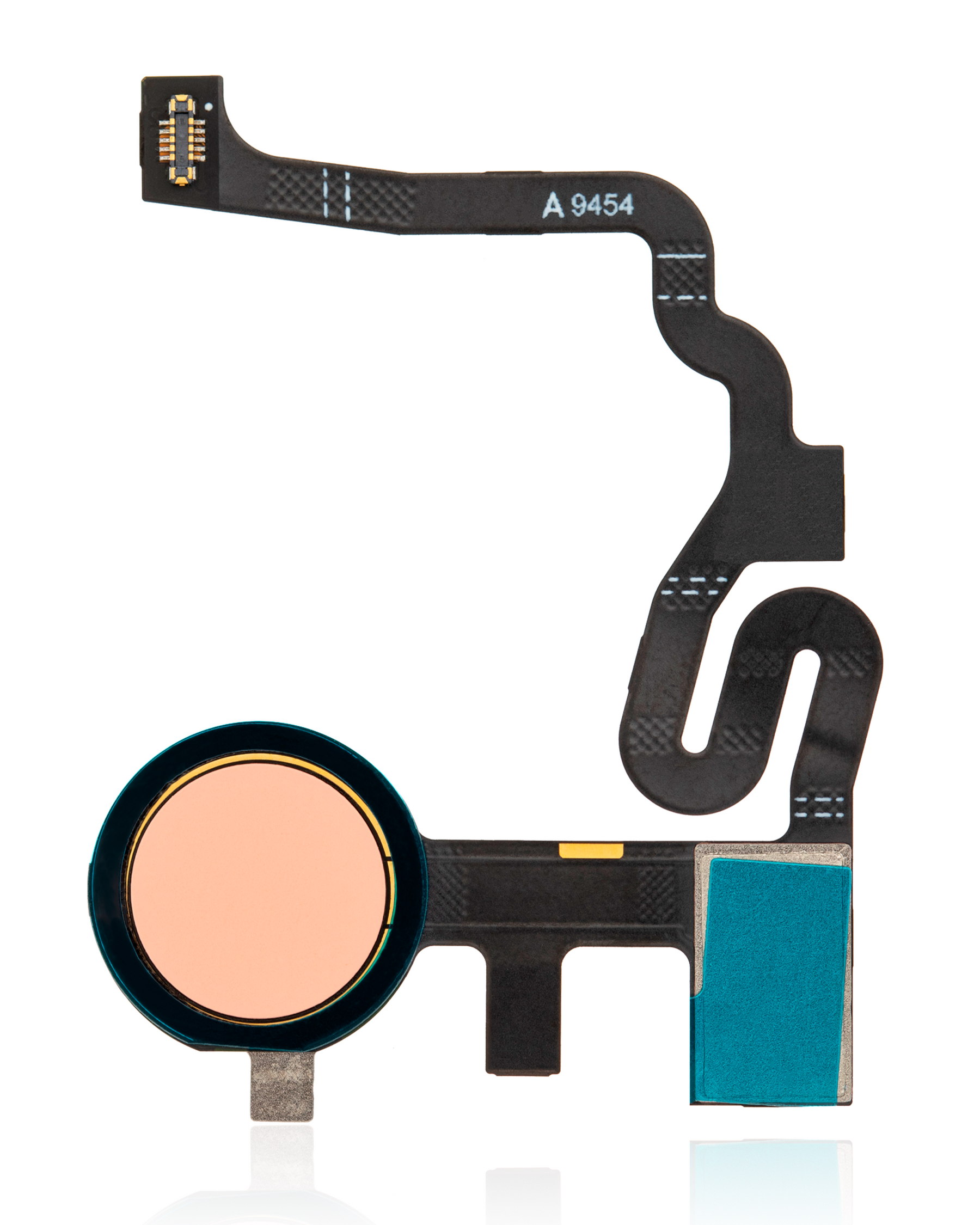 Fingerprint Reader With Flex Cable Compatible For Google Pixel 4a / 4a 5G Replacement by Macfactory.in(Oh So Orange)