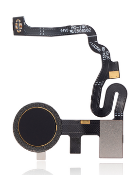 Replacement Fingerprint Reader With Flex Cable Compatible For Google Pixel 4a / 4a 5G (Just Black)