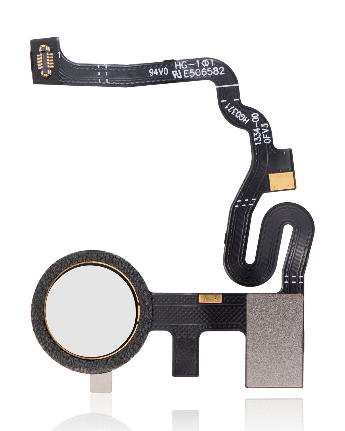 Replacement Fingerprint Reader With Flex Cable Compatible For Google Pixel 4a / 4a 5G (Clearly White)