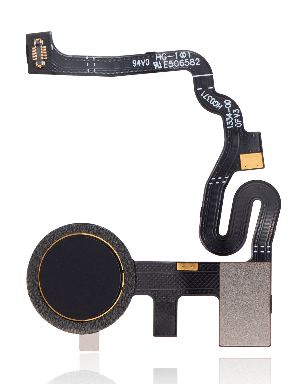 Replacement Fingerprint Reader With Flex Cable Compatible For Google Pixel 4a / 4a 5G (Genuine OEM) (Just Black)