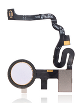 Replacement Fingerprint Reader With Flex Cable Compatible For Google Pixel 4a / 4a 5G (Genuine OEM) (Clearly White)