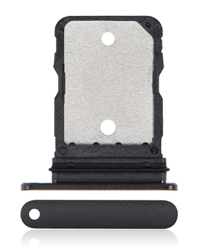 Single Sim Card Tray Compatible For Google Pixel 6 Replacement (Stormy Black)