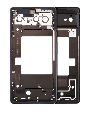 Mid-Frame Housing Compatible For Google Pixel 6 Replacement  (Stormy Black)
