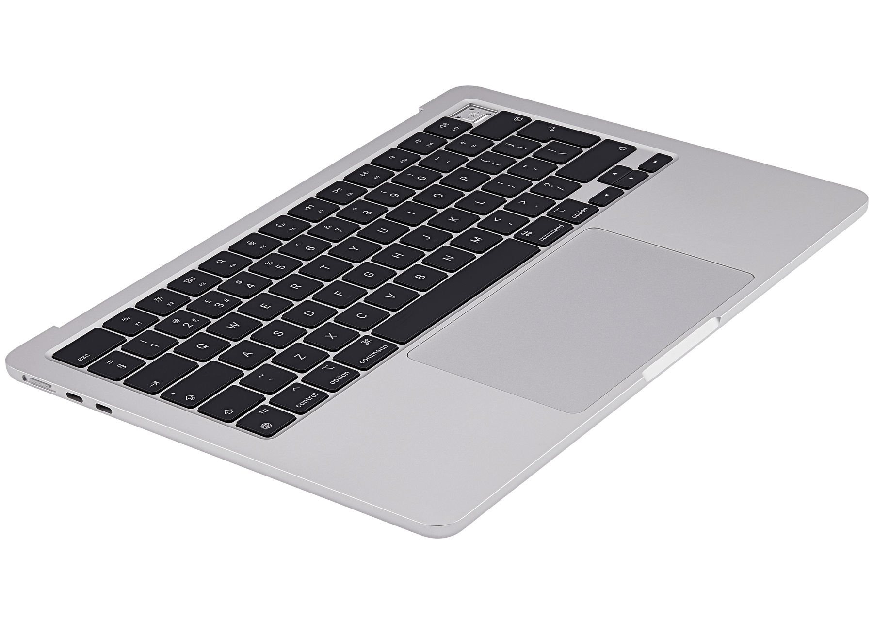 Top Case Assembly With Battery And Keyboard Compatible For MacBook Air 13" (A2681 / Mid 2022) (Silver) (UK Keyboard)