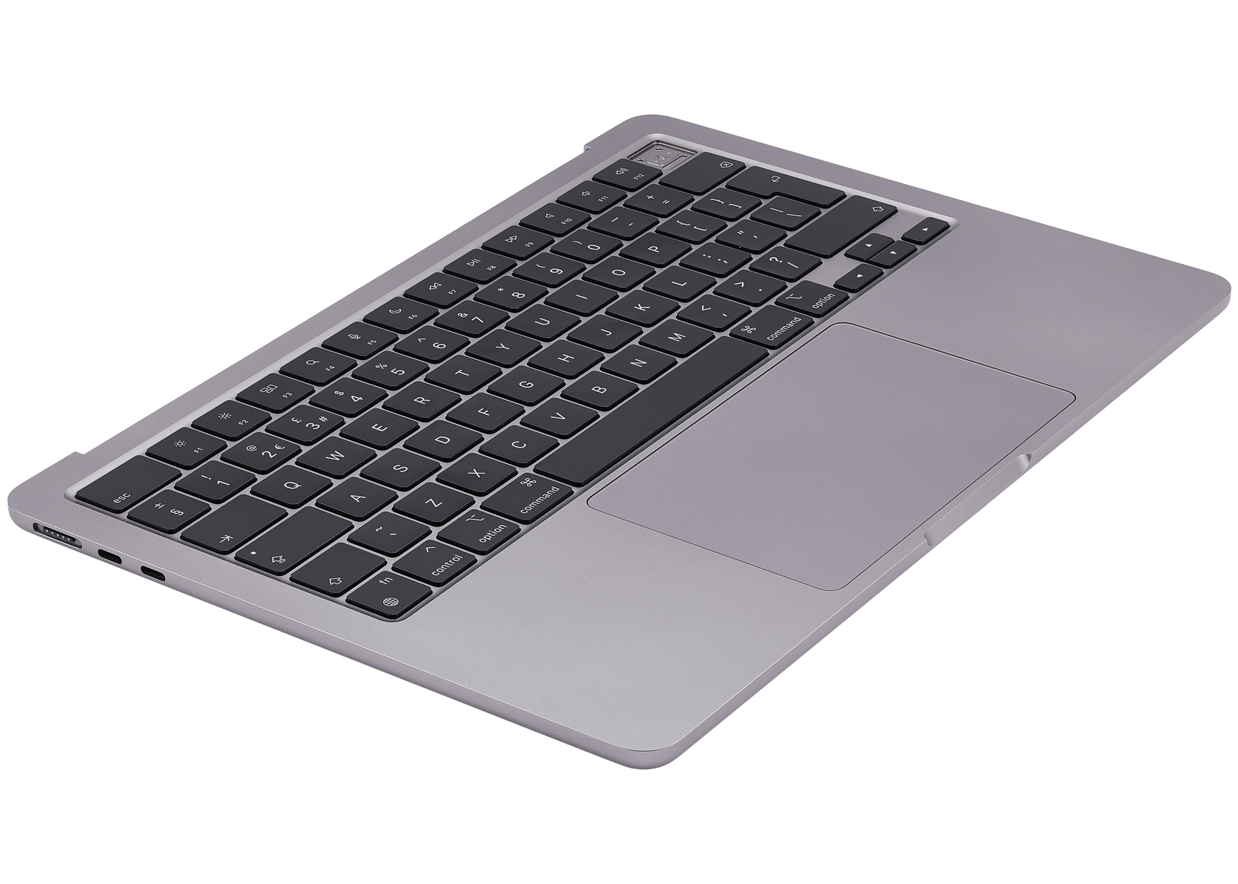 Top Case Assembly With Battery And Keyboard Compatible For MacBook Air 13" (A2681 / Mid 2022) (Space Gray) (UK Keyboard)