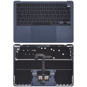 Top Case Assembly With Battery And Keyboard Compatible For MacBook Air 13" (A2681 / Mid 2022) (Midnight) (UK Keyboard)