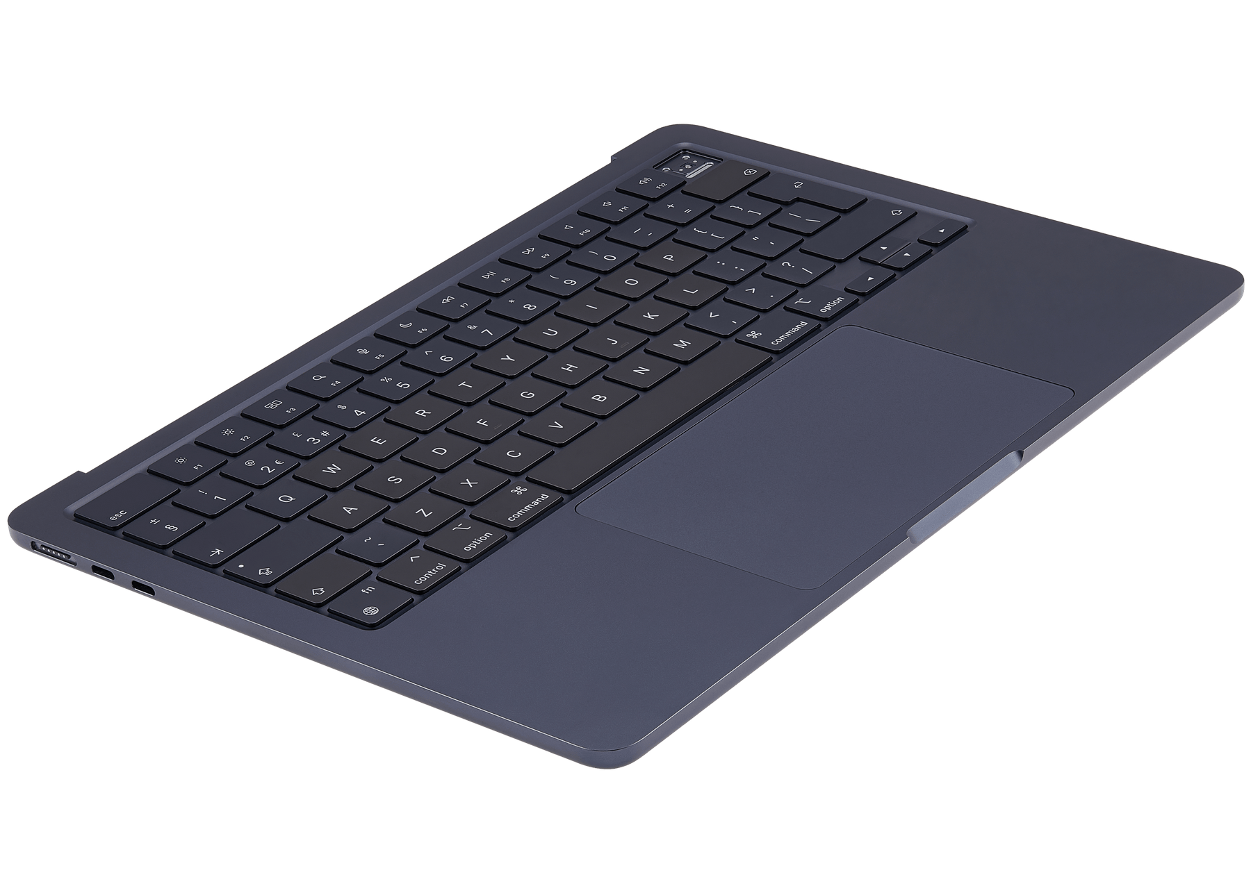 Top Case Assembly With Battery And Keyboard Compatible For MacBook Air 13" (A2681 / Mid 2022) (Midnight) (UK Keyboard)