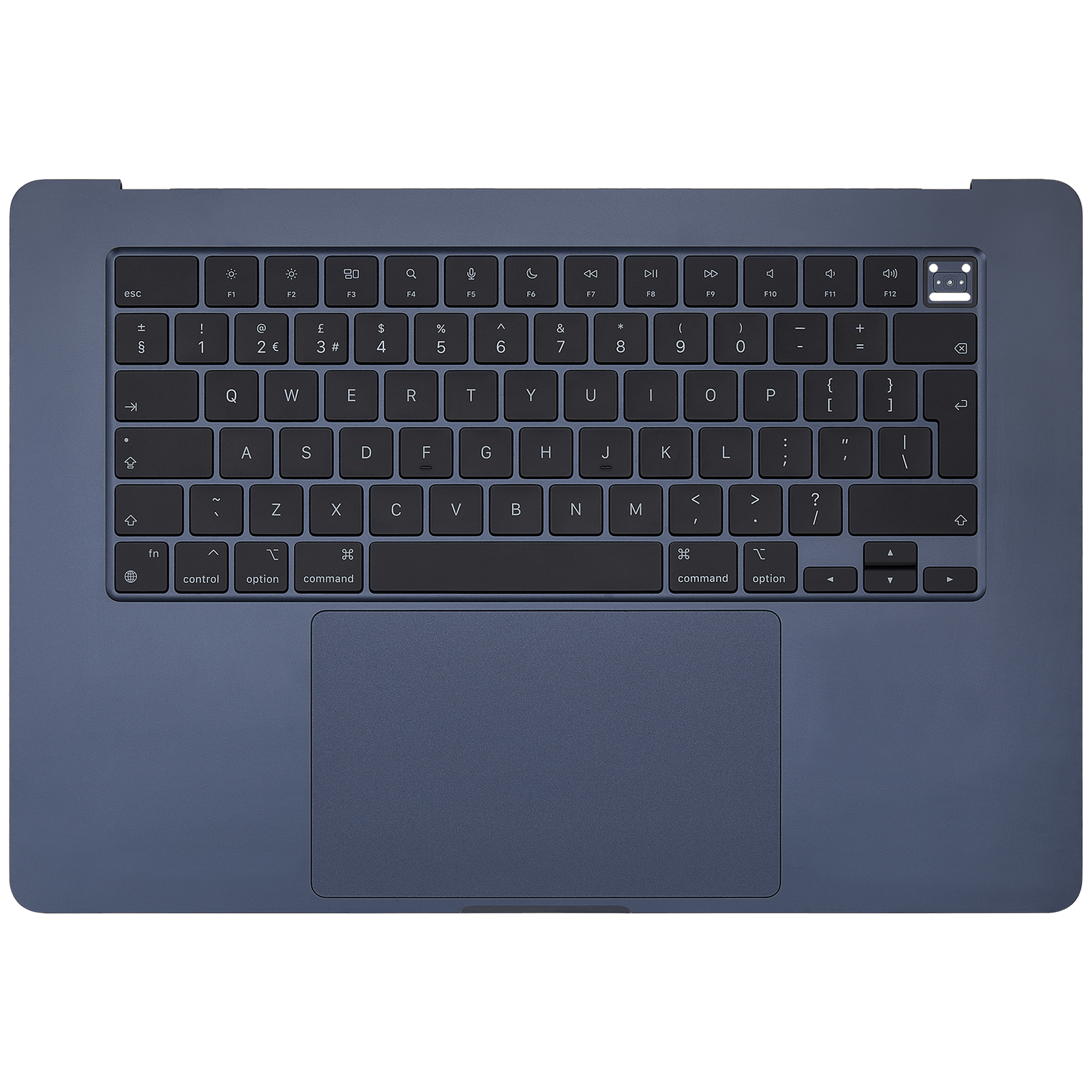 Top Case Assembly With Battery And Keyboard Compatible For MacBook Air 15" (A2941 / Mid 2023) (UK Keyboard) (Midnight)