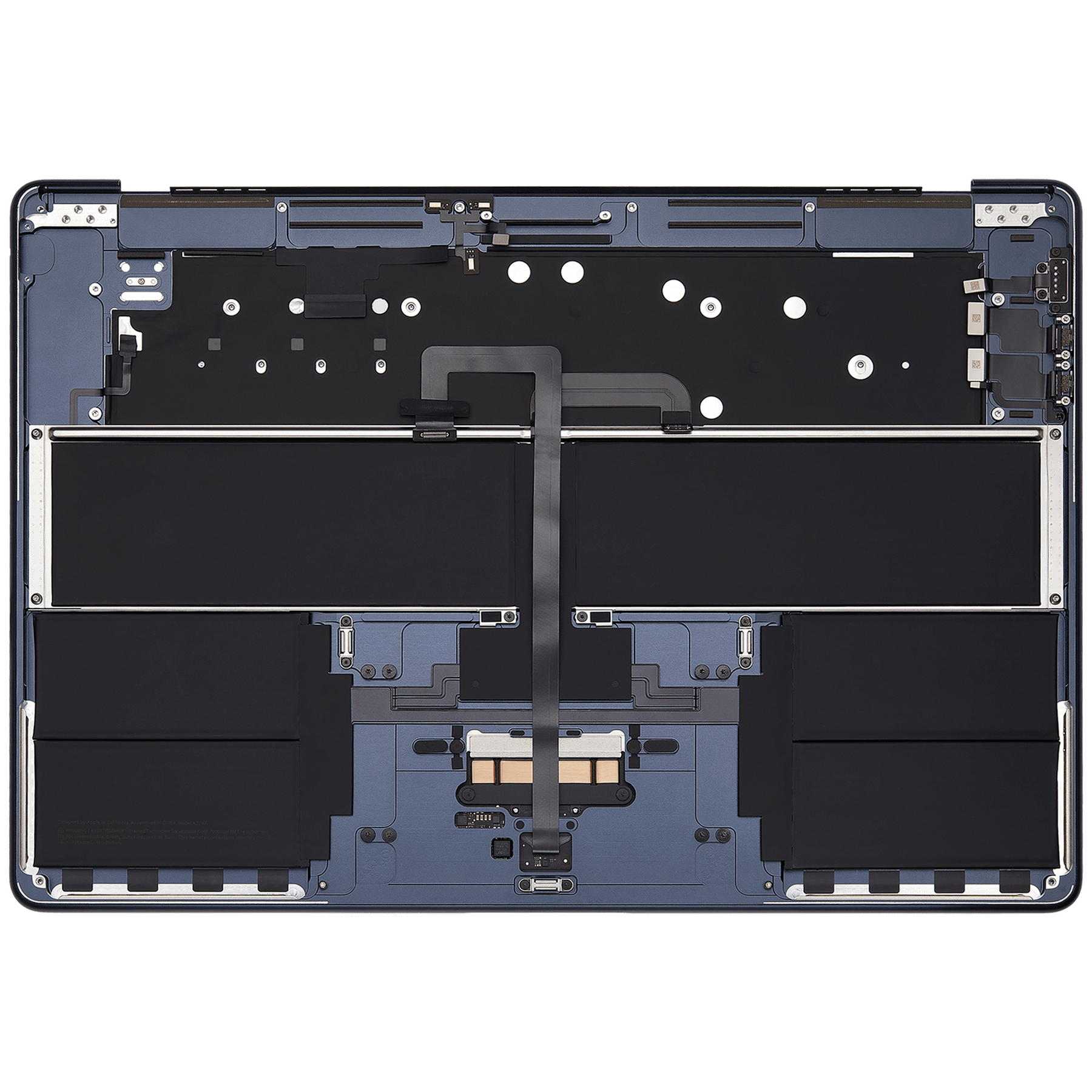 Top Case Assembly With Battery And Keyboard Compatible For MacBook Air 15" (A2941 / Mid 2023) (UK Keyboard) (Midnight)