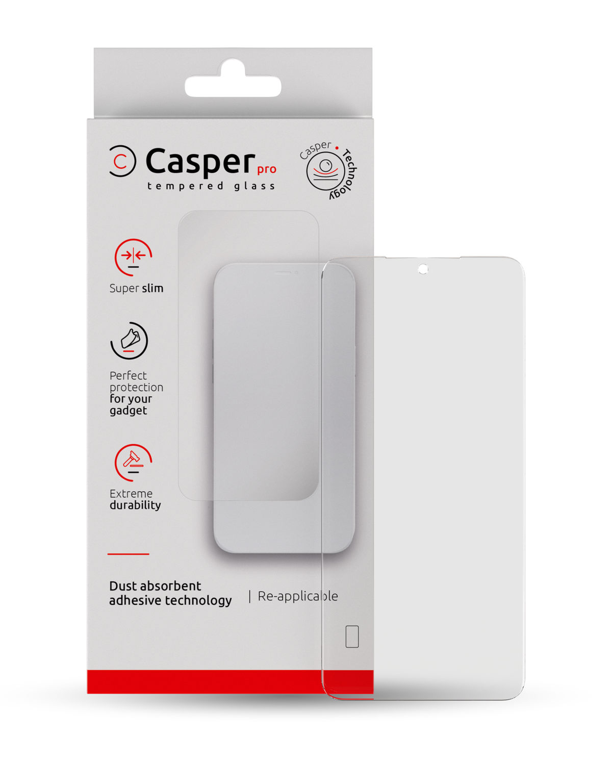 Replacement Casper Pro Tempered Glass Compatible For Samsung Galaxy S21 Plus (Case Friendly)