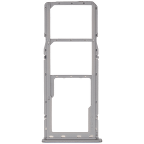 Dual Sim Card Tray Compatible For Samsung Galaxy A20 (A205 / 2019) / A30 (A305 / 2019) / A50 (A505 / 2019) (Silver)