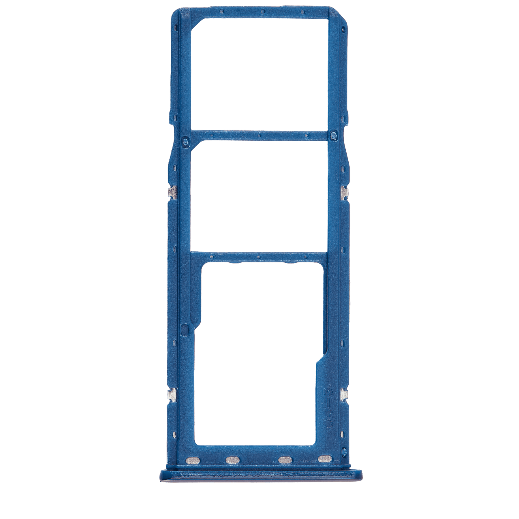 Dual Sim Card Tray Compatible For Samsung Galaxy A20 (A205 / 2019) / A30 (A305 / 2019) / A50 (A505 / 2019) (Blue)