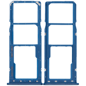 Dual Sim Card Tray Compatible For Samsung Galaxy A20 (A205 / 2019) / A30 (A305 / 2019) / A50 (A505 / 2019) (Blue)