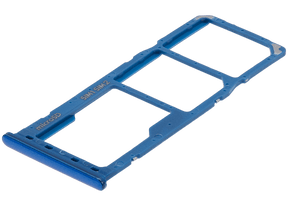 Dual Sim Card Tray Compatible For Samsung Galaxy A20 (A205 / 2019) / A30 (A305 / 2019) / A50 (A505 / 2019) (Blue)