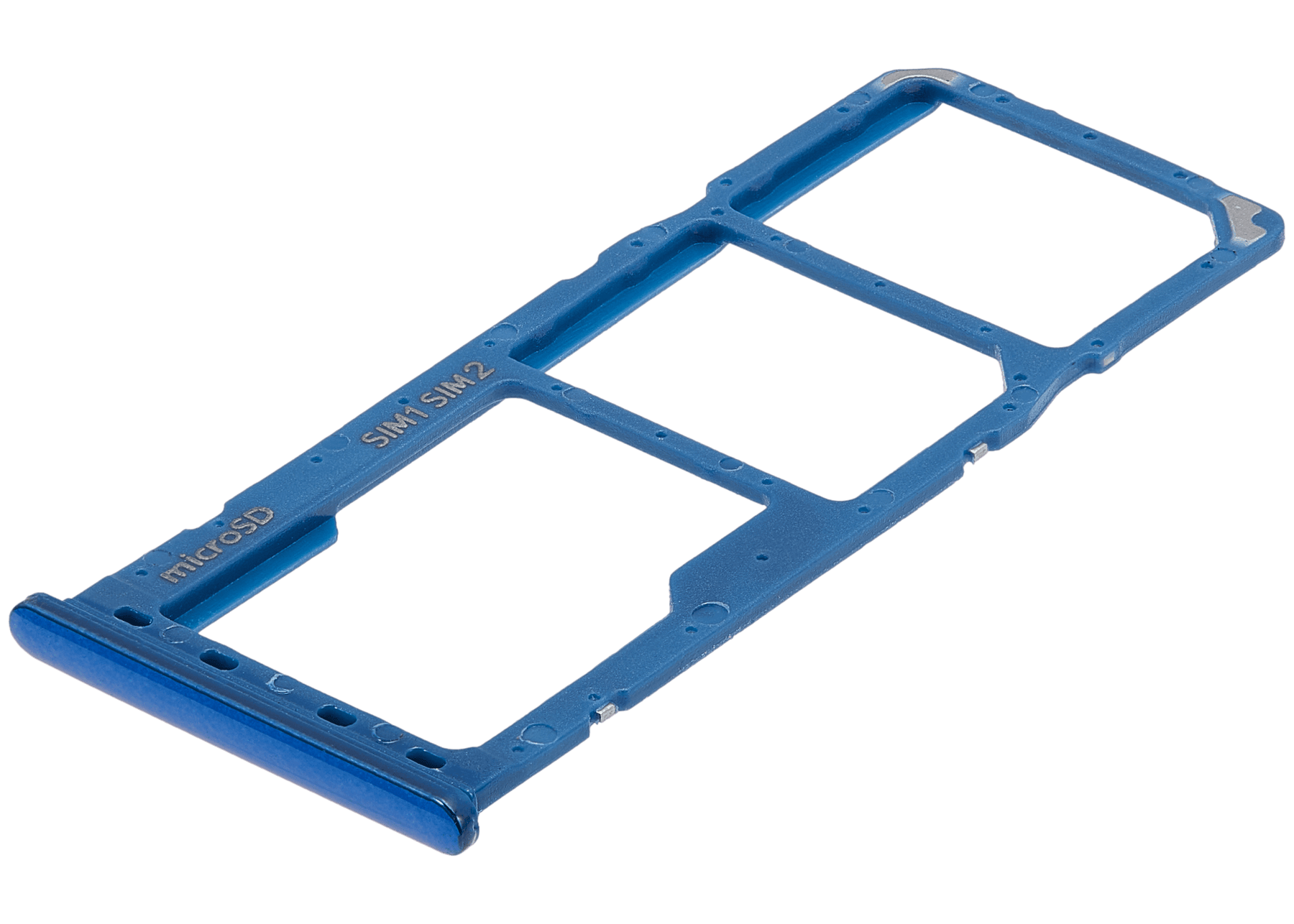 Dual Sim Card Tray Compatible For Samsung Galaxy A20 (A205 / 2019) / A30 (A305 / 2019) / A50 (A505 / 2019) (Blue)
