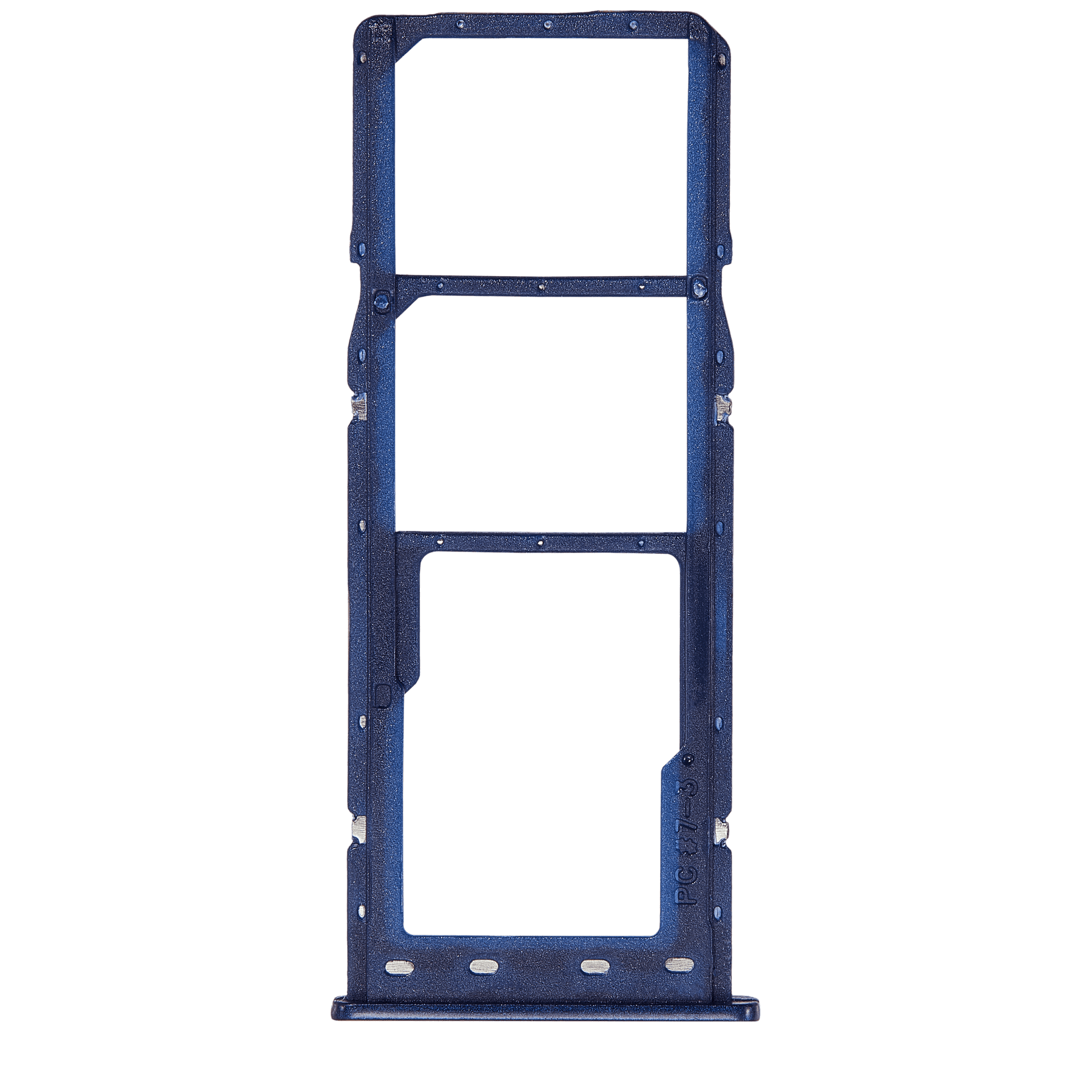 Dual Sim Card Tray Compatible For Samsung Galaxy A10 (A105 / 2019) (Blue)