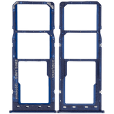 Dual Sim Card Tray Compatible For Samsung Galaxy A10 (A105 / 2019) (Blue)
