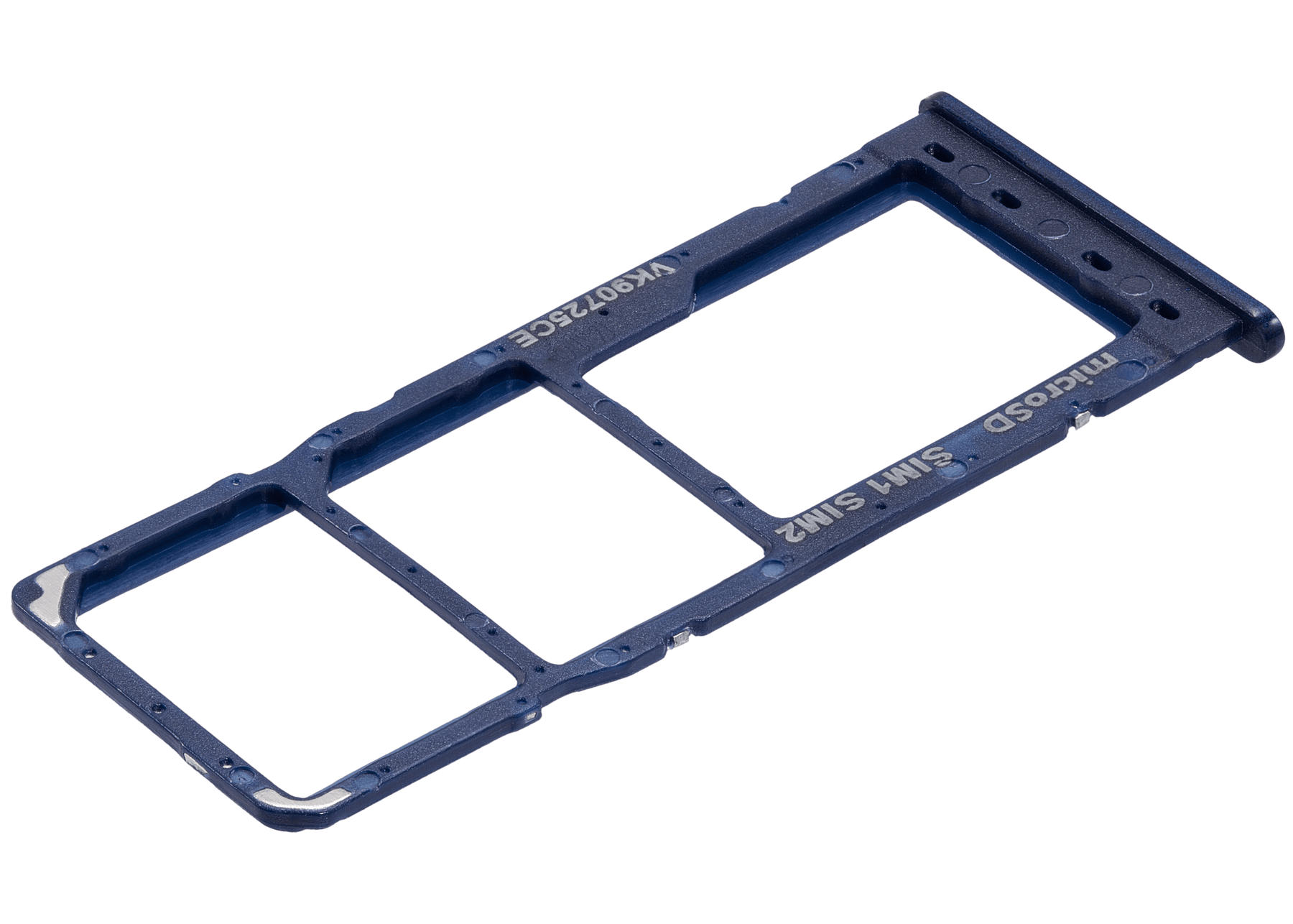 Dual Sim Card Tray Compatible For Samsung Galaxy A10 (A105 / 2019) (Blue)