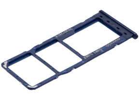 Dual Sim Card Tray Compatible For Samsung Galaxy A10 (A105 / 2019) (Blue)