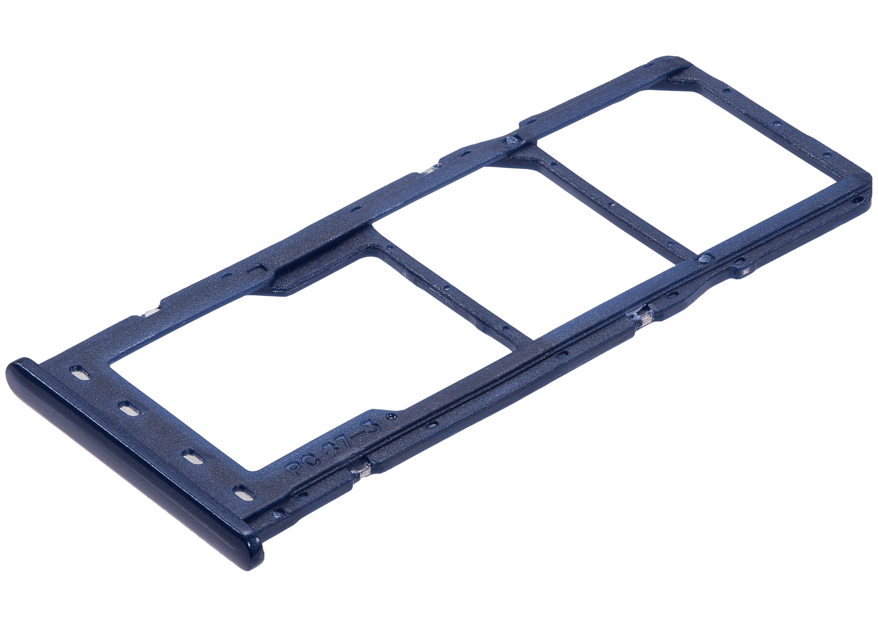 Dual Sim Card Tray Compatible For Samsung Galaxy A10 (A105 / 2019) (Blue)