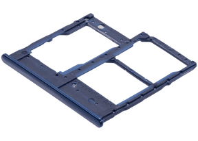 Dual Sim Card Tray Compatible For Samsung Galaxy A20E (A202 / 2019) (Blue)