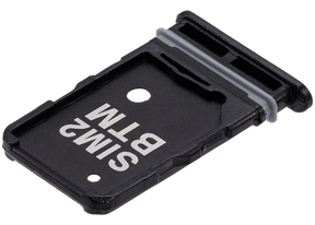 Replacement Dual Sim Card Tray Compatible For Samsung Galaxy A80 (A805 / 2019) (Phantom Black)