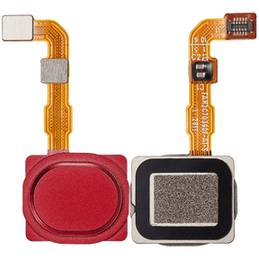 Fingerprint Reader With Flex Cable Compatible For Samsung Galaxy A20s (A207 / 2019) (Red)