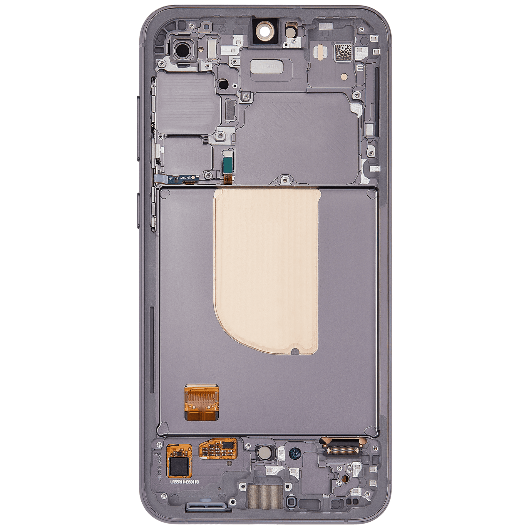 Replacement OLED Assembly With Frame Compatible For Samsung Galaxy S23 FE 5G (International Version) (Refurbished) (Graphite)