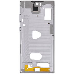 Replacement Mid-Frame Housing Compatible For Samsung Galaxy Note 10 Plus (Aura White)