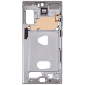 Replacement Mid-Frame Housing Compatible For Samsung Galaxy Note 10 Plus (Aura White)