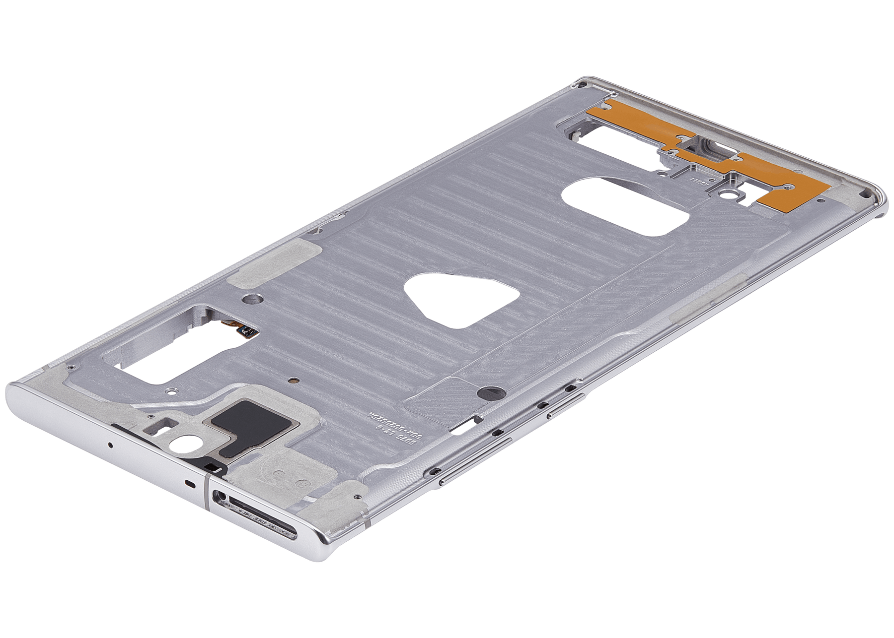 Replacement Mid-Frame Housing Compatible For Samsung Galaxy Note 10 Plus (Aura White)