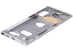 Replacement Mid-Frame Housing Compatible For Samsung Galaxy Note 10 Plus (Aura White)