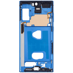 Replacement Mid-Frame Housing Compatible For Samsung Galaxy Note 10 Plus (Aura Blue)